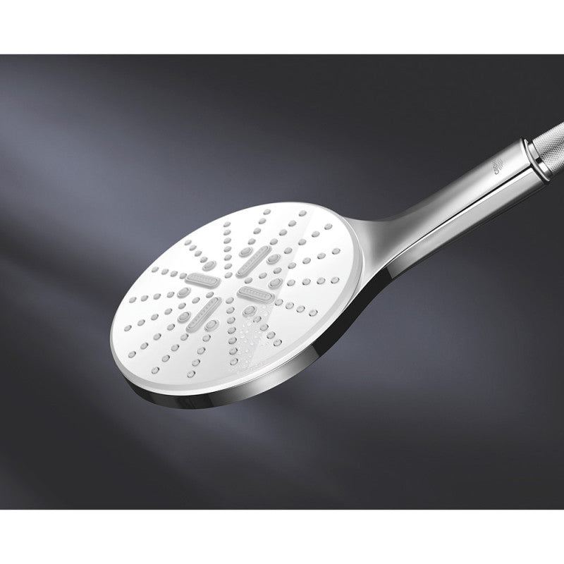 Douchette à main VITALIO SMARTACTIVE GROHE 26597000 Ø15 cm - 3 jets - chrome