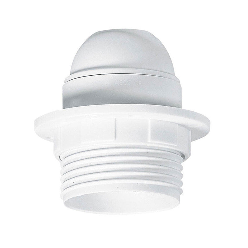 Douille culot E27 LEGRAND à chemise demi-filetée et bague matière isolante