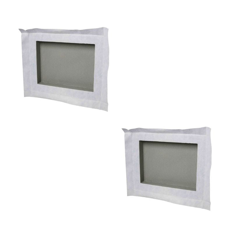 Duo de niches à carreler étanche MARMOX DUONICHE40/30-INT - Format intérieur 40x30cm - Profondeur 6cm