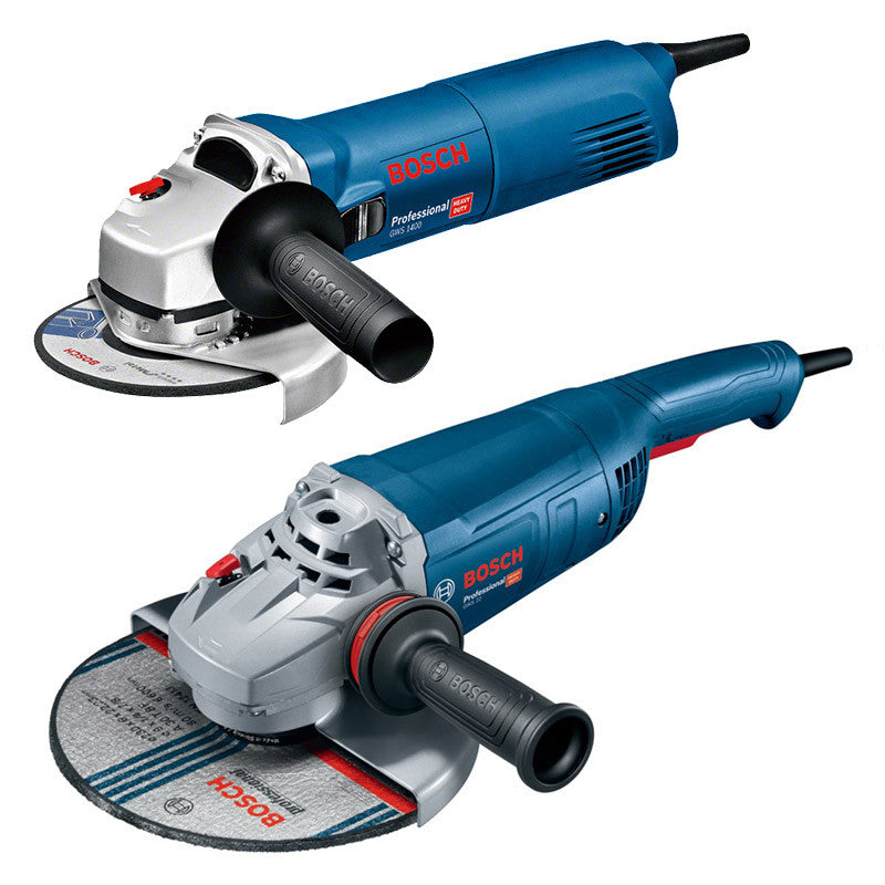 Duo meuleuse BOSCH 0601824805 - Professional (GWS 22-230 P + GWS 1400)