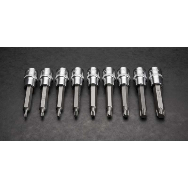 Embouts Torx sur douille 1/2 100 mm NEO TOOLS 08-708