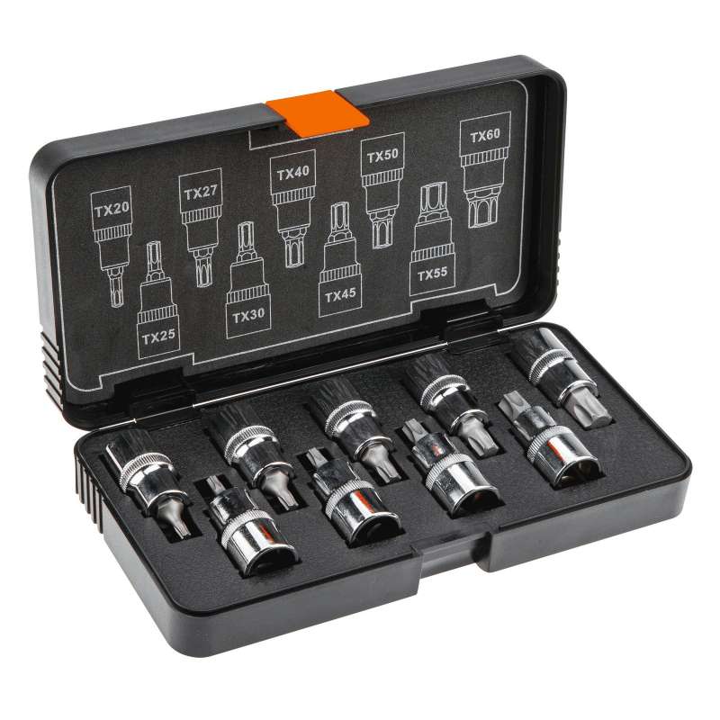 Embouts Torx sur douille 1/2 55 mm NEO TOOLS 08-707