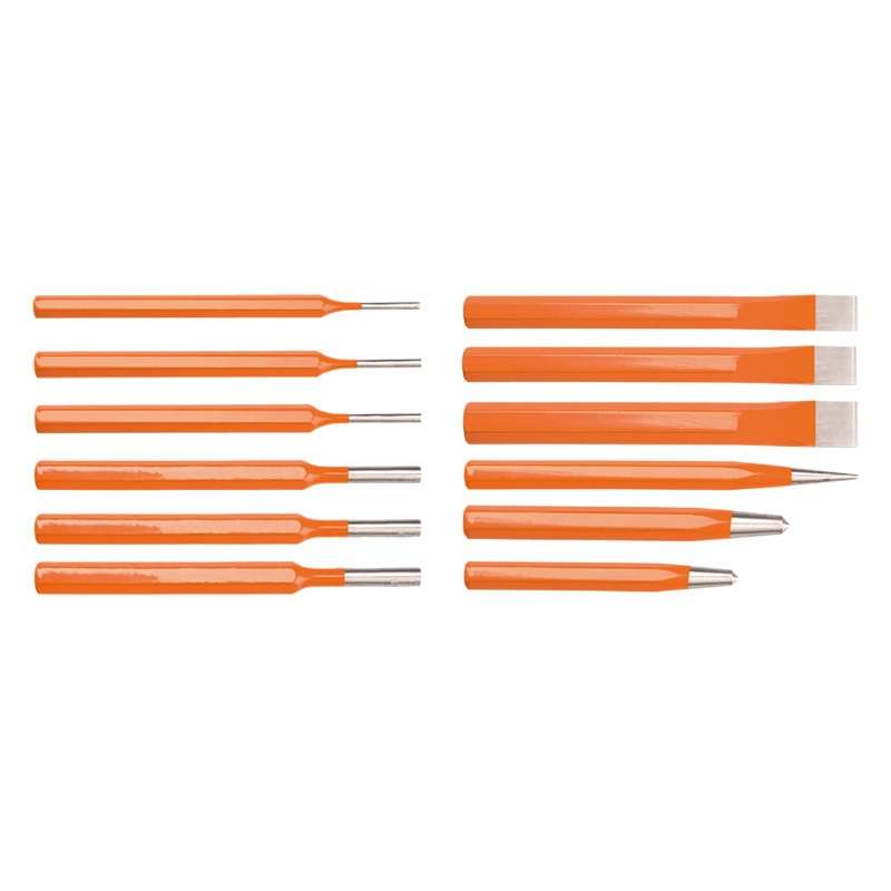 Ensemble de Poinçons et Burins NEO TOOLS 33-062 12 pièces