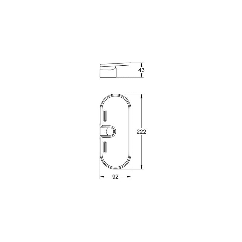 Ensemble VITALIO COMFORT GROHE 26097000 - douchette 3 jets + barre 60 cm + flexible 175 cm - chrome