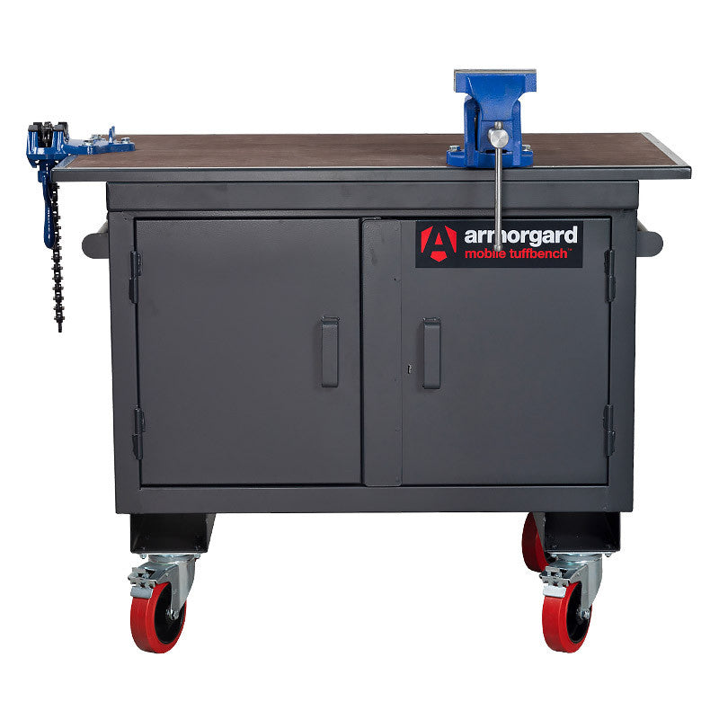 Établi avec armoire de rangement mobile TuffBench ARMORGARD BH1270M