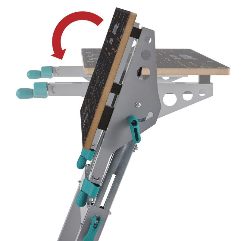 Etabli WOLFCRAFT MASTER 700 2 en 1 serrage & support machine