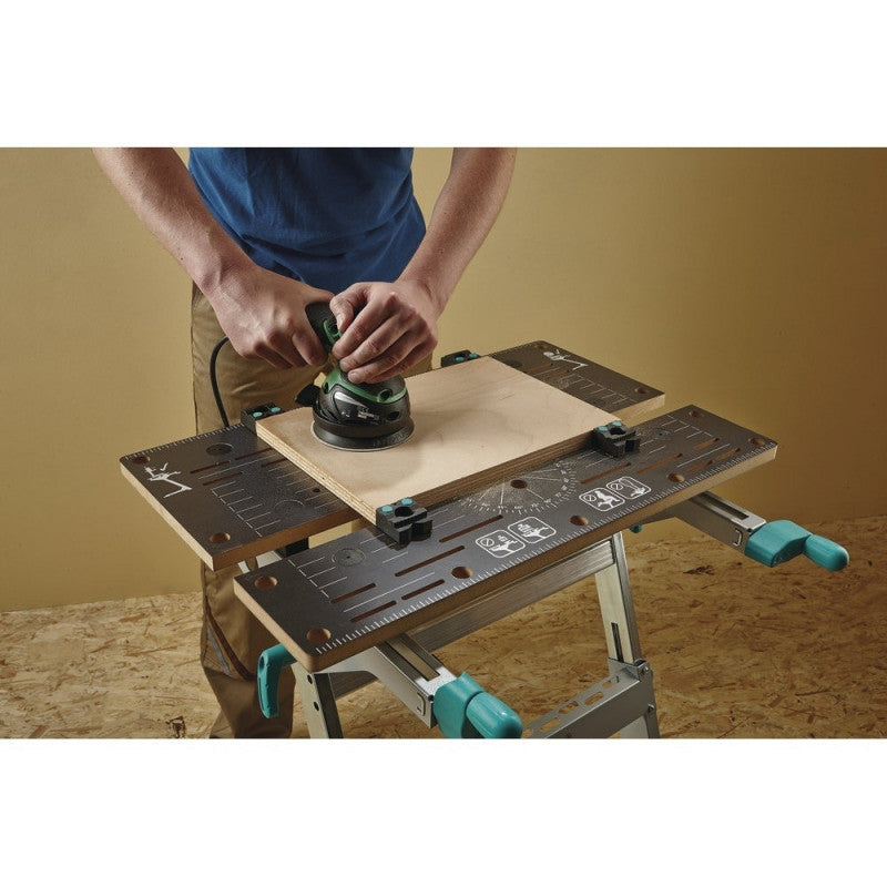 Etabli WOLFCRAFT MASTER 700 2 en 1 serrage & support machine