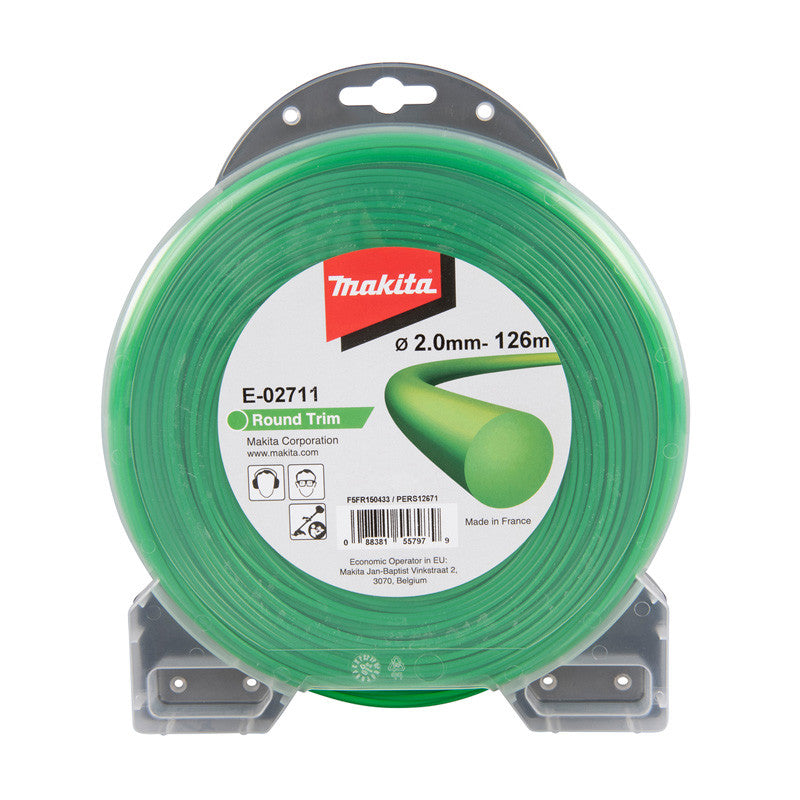 Fil de coupe Vert 2mm x 126m rond MAKITA E-02711