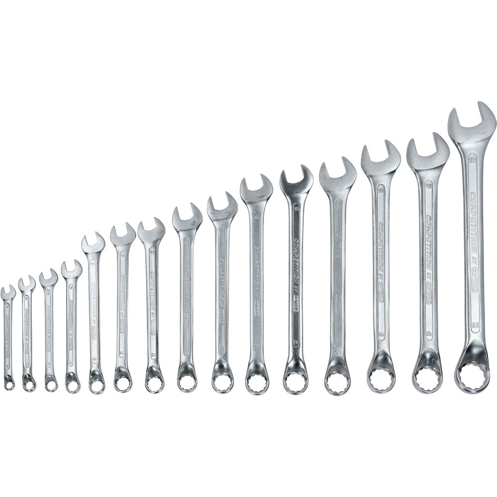 Jeu de clés mixtes contre-coudées KS COMPETITION, 15 pcs - KS Tools - 512.0225 COMPETITION