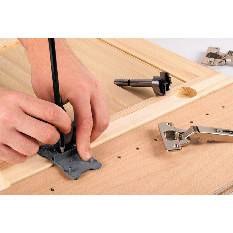 Fraise d'encastrement WOLFCRAFT 8728000 + guide de pose