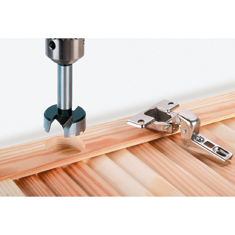 Fraise d'encastrement WOLFCRAFT 8728000 + guide de pose