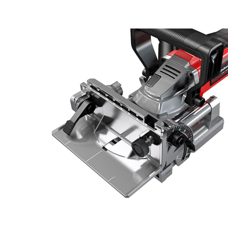 Fraiseuse à lamelle sans fil 18V 90° EINHELL TE-BJ 18 Li-Solo Power X-Change (vendu sans batterie)