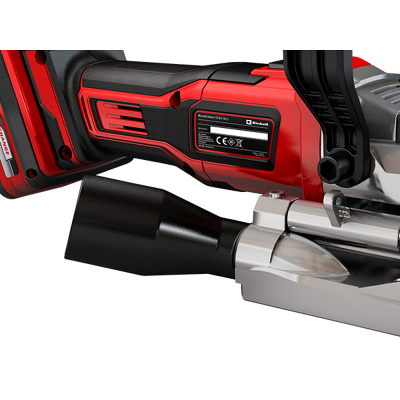 Fraiseuse à lamelle sans fil 18V 90° EINHELL TE-BJ 18 Li-Solo Power X-Change (vendu sans batterie)