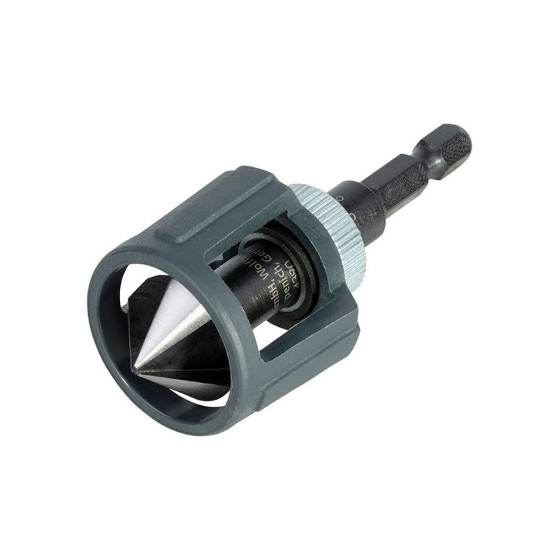 Fraisoir avec butée de profondeur WOLFCRAFT WS Ø20 mm queue 6 pans 1/4