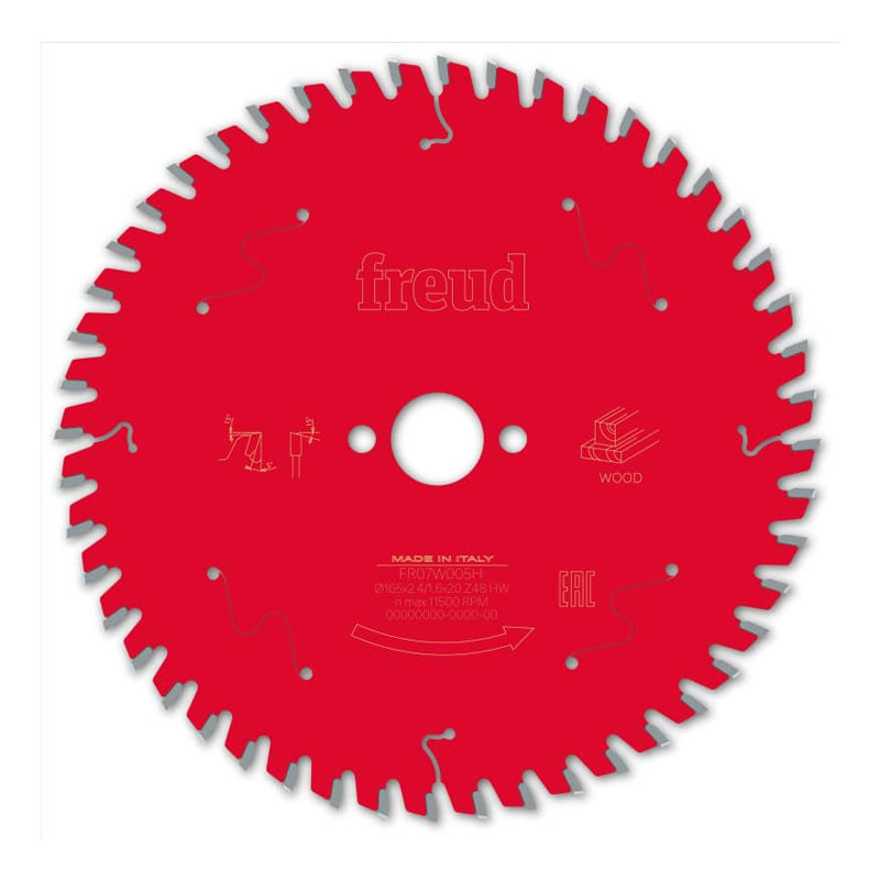 Lame FREUD bois pour scie circulaire alésage 20