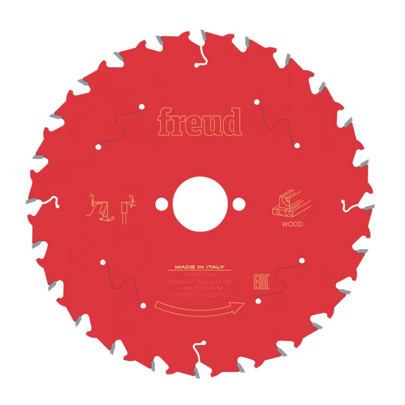Lame FREUD bois pour scie circulaire alésage 30
