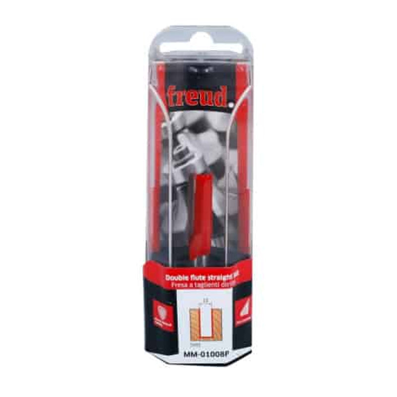 Fraise droite Bois FREUD 2 tranchants Queue 8