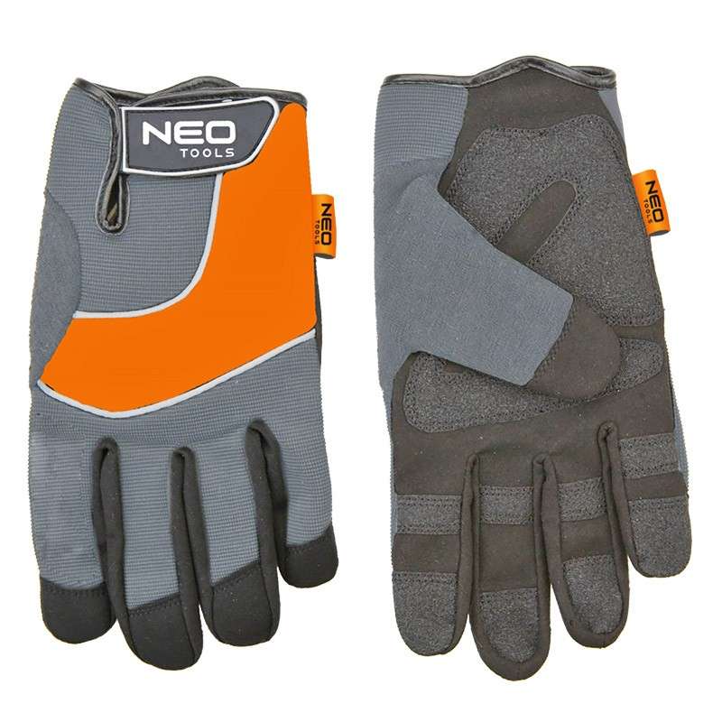 Gants de Travail NEO TOOLS 97-605 Cuir synthétique 10