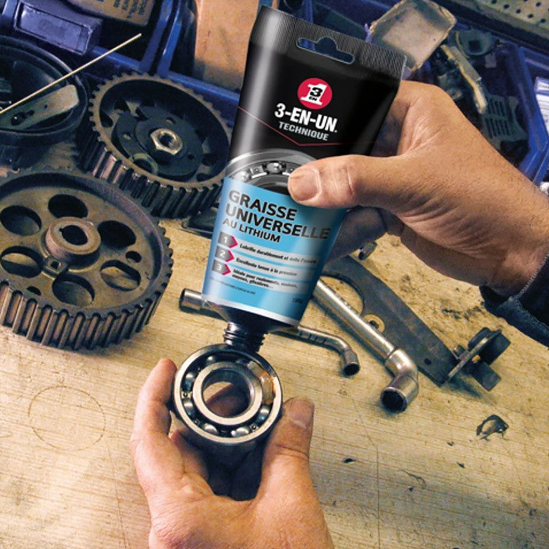 Graisse universelle au Lithium WD-40 33608 3 en 1 Technique tube 150g