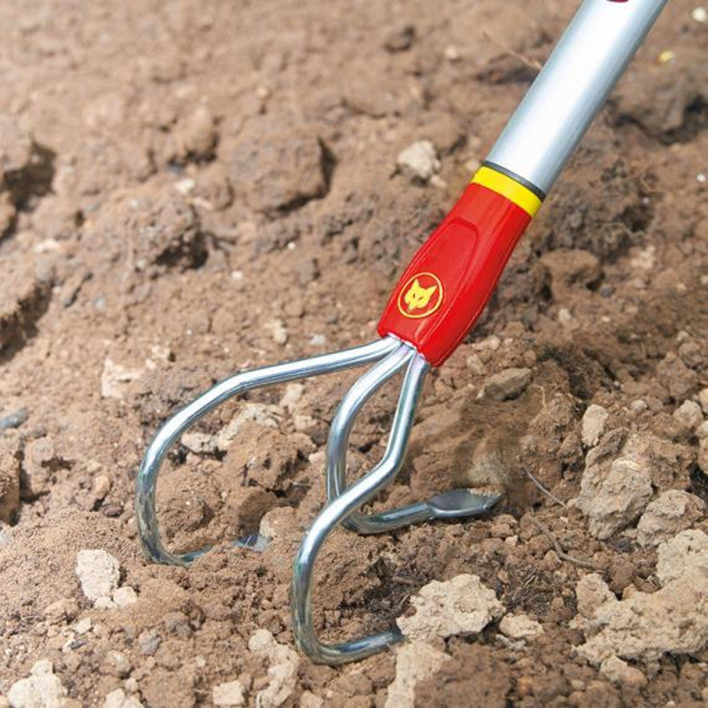 Griffe-extirpateur 3 dents spatulées OUTILS WOLF BEM 10 cm (manche interchangeable) - Multistar