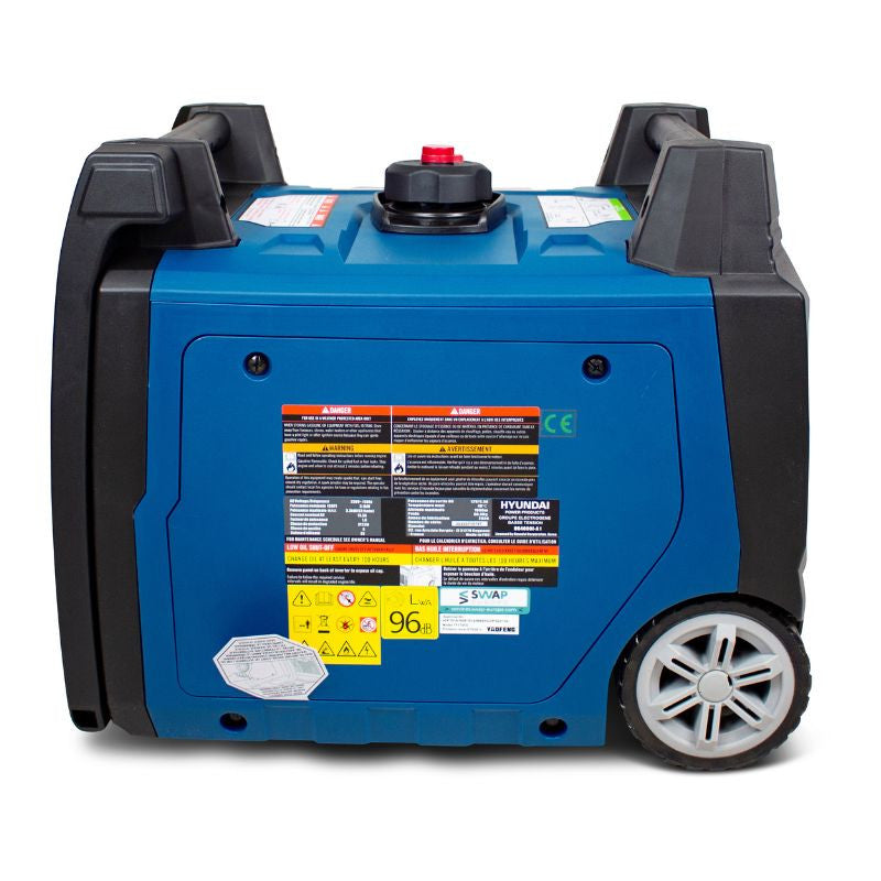 Groupe électrogène inverter silencieux max 3300W - HYUNDAI HG4000I-A1