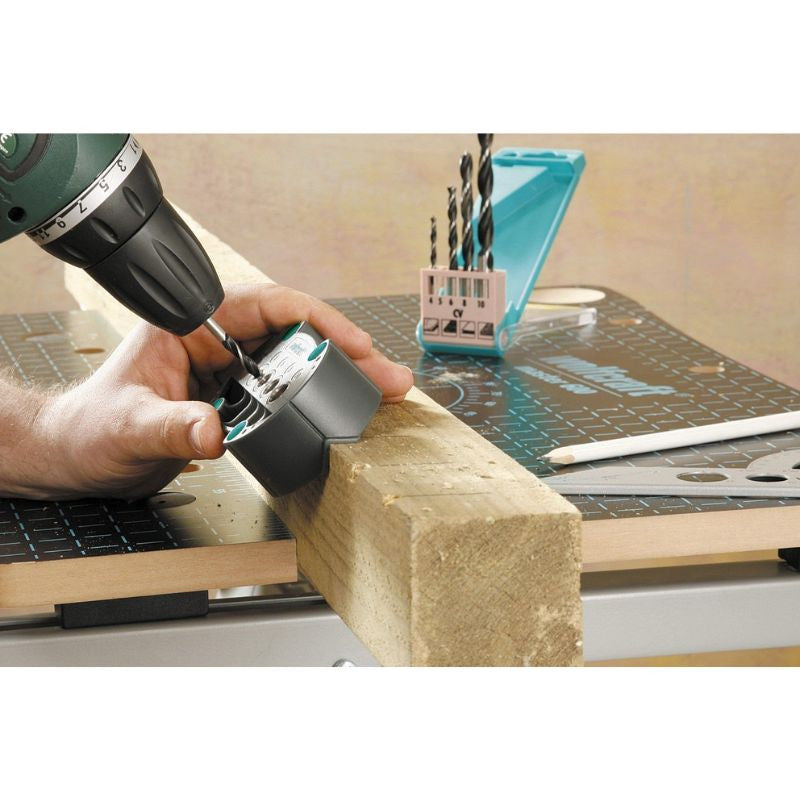 Guide de perçage droit WOLFCRAFT ACCUMOBIL 4685000 - Tournevis / perceuse sans fil