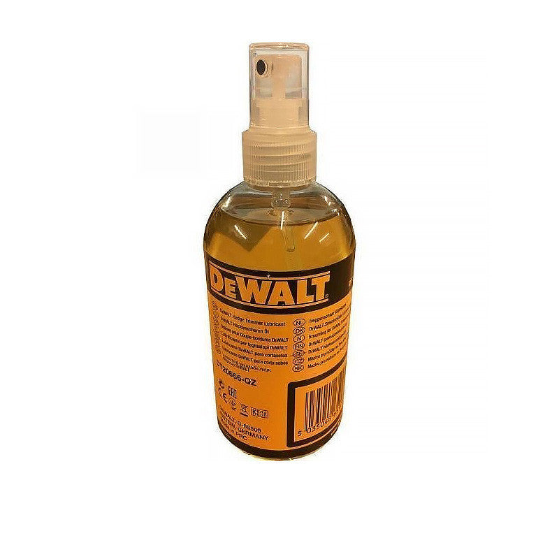 Huile lubrifiante pour lame de taille-haies DEWALT DT20666-QZ - 300mL