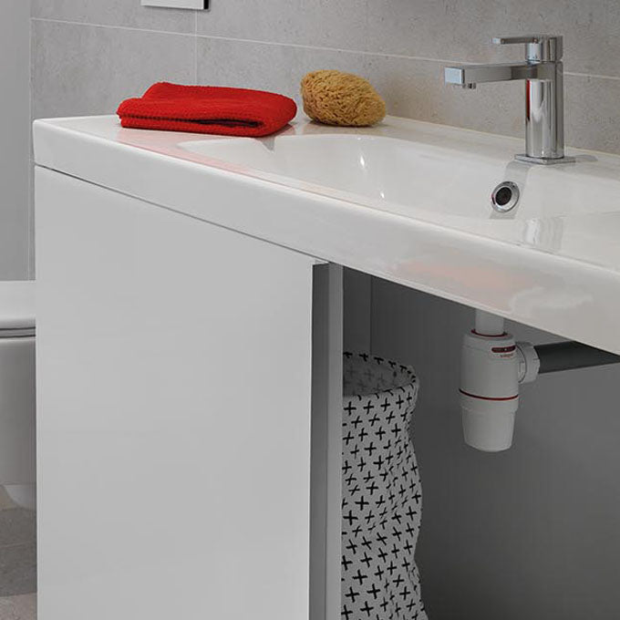 Siphon Wirquin Néo de lavabo, avec joints bi-injectés, sortie Ø40mm - Wirquin - 30722154