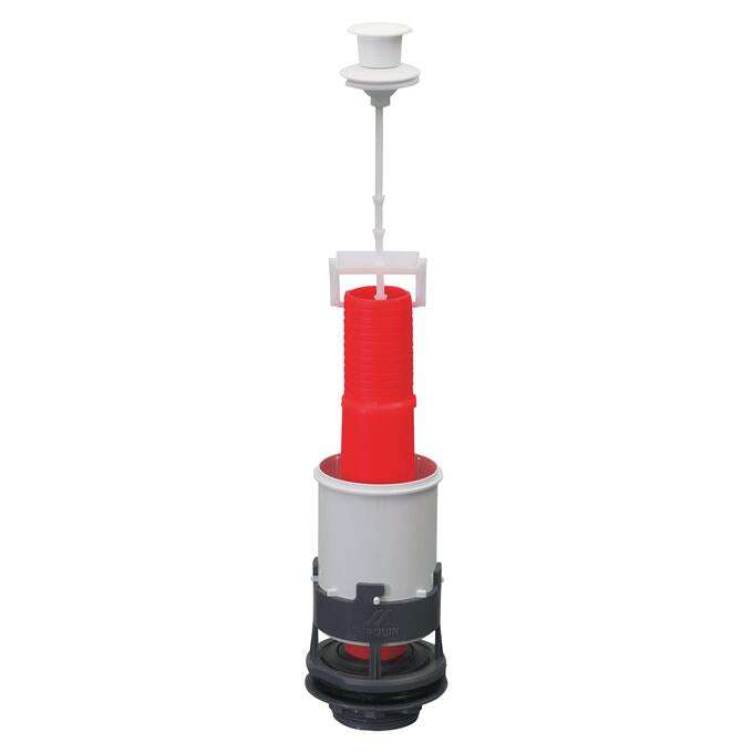 Mécanisme de chasse d'eau simple chasse à tirette blanche MX - Wirquin - 10724084
