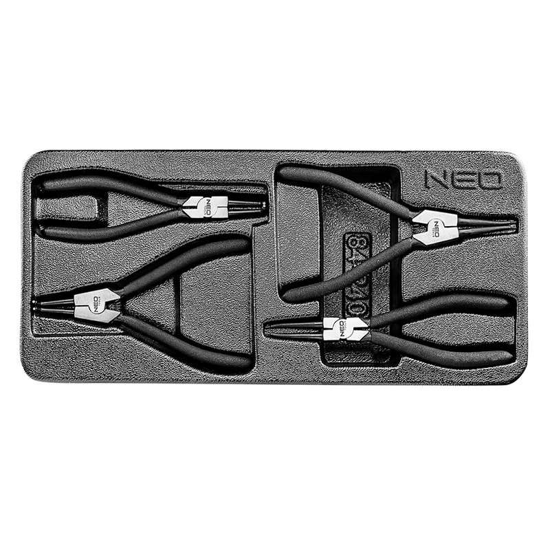 Insert pinces Circlips NEO TOOLS 84-240 4 pièces