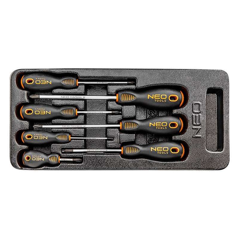 Insert tournevis cruciformes NEO TOOLS 84-232 7 pièces