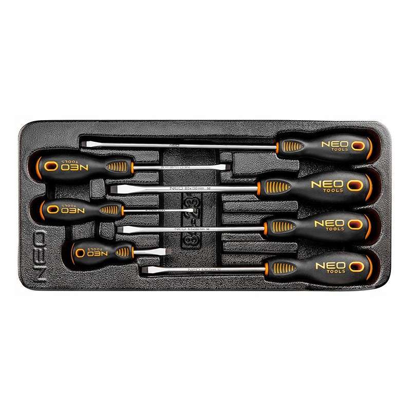 Insert tournevis plats NEO TOOLS 84-231 7 pièces