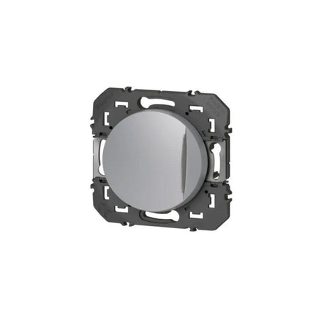 Interrupteur lumineux LEGRAND Dooxie 10AX aluminium