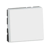 Interrupteur témoin voyant LEGRAND Mosaic Easy-Led 10A 2 modules blanc