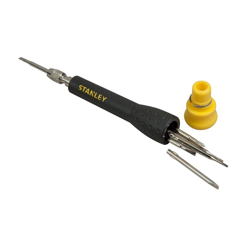 Jeu de 16 micro tournevis mutilâmes fente + phillips + hexagonal + torx STANLEY STHT0-62633