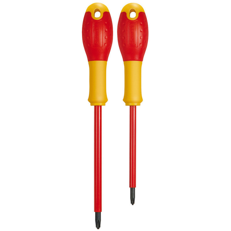 Jeu de 2 tournevis STANLEY FATMAX borniers isolés 1000V - phillips