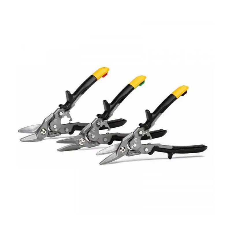 Jeu de 3 cisailles aviation TOUGHBUILT TB-H4S3-60-BEA