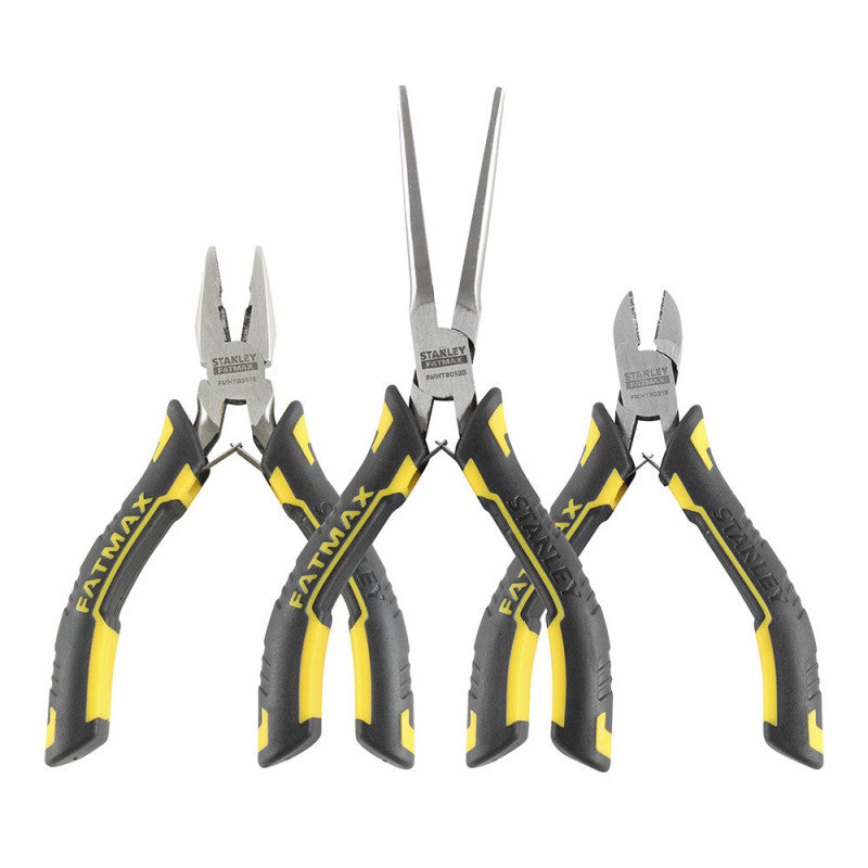 Jeu de 3 mini pinces STANLEY FATMAX