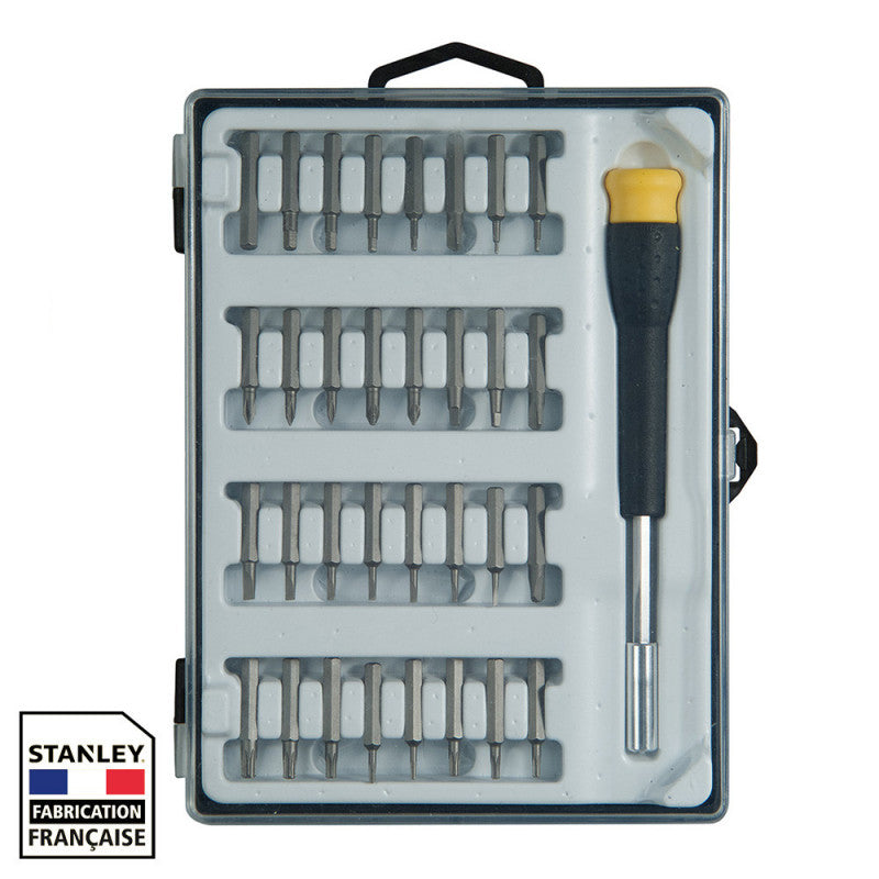Jeu de 35 tournevis micro embouts STANLEY STHT0-62634