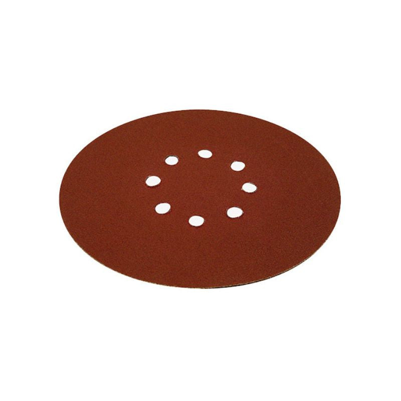 Jeu de 6 abrasifs plâtre PEUGEOT Ø225mm-8 trous-Grain 180