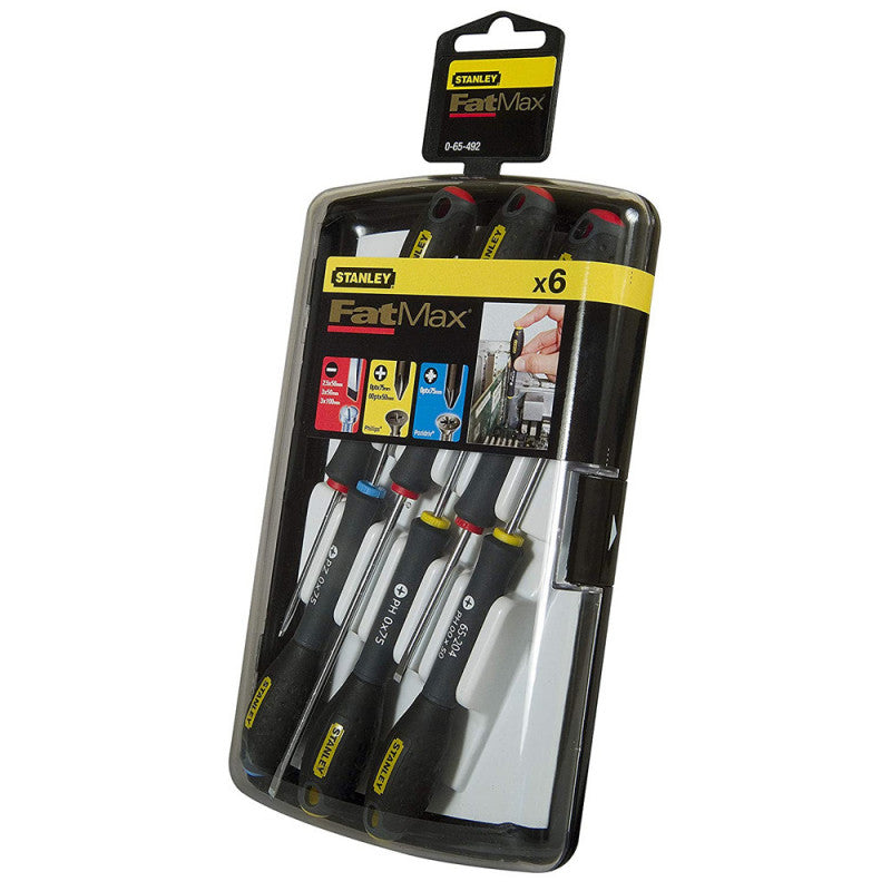 Jeu de 6 tournevis de précision STANLEY FATMAX