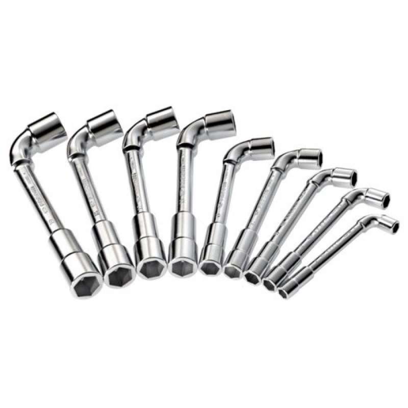 Jeu de 9 clés à pipe débouchées FACOM 75.J9PB (8 à 19 mm)