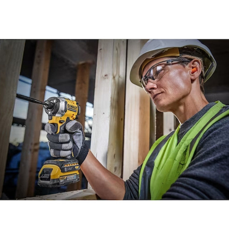 Pack 2 outils 18V DEWALT DCK2050H2T-QW : perceuse DCD805 et boulonneuse DCF850 Brushless  avec coffret et 2 batteries 5,0 Ah POWERSTACK