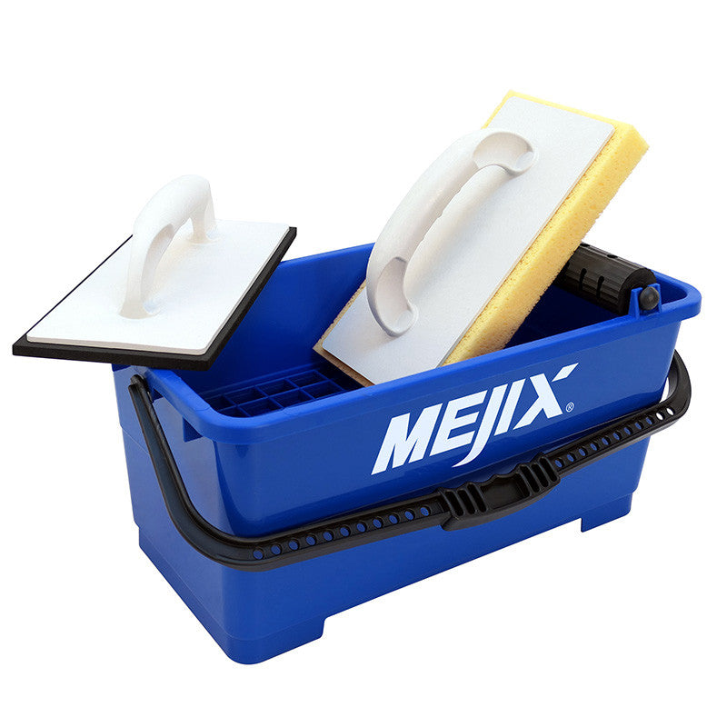 Kit bac à joint 10L taloches éponge et caoutchouc MEJIX 185930