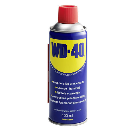 Kit Bâtiment WD-40 Produit Multifonction Spray Double Position + Nettoyant contact + Graisse blanche + Super dégrippant