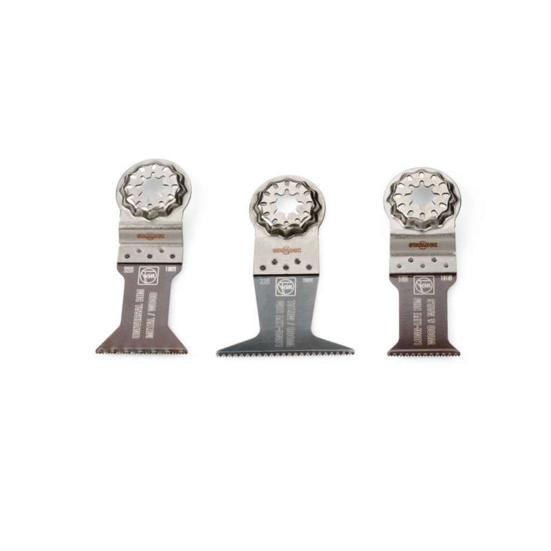 Kit de 3 Lames FEIN Combo E-Cut Starlock WOOD & METAL