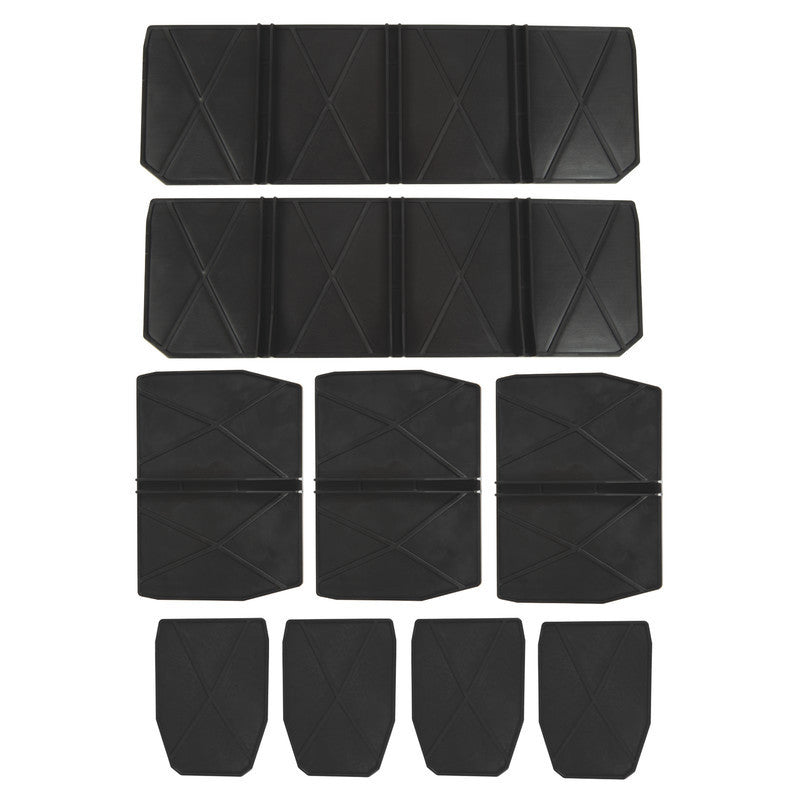 Kit de casiers en plastique pour coffrets E-CASE EINHELL 4540012 9 pièces