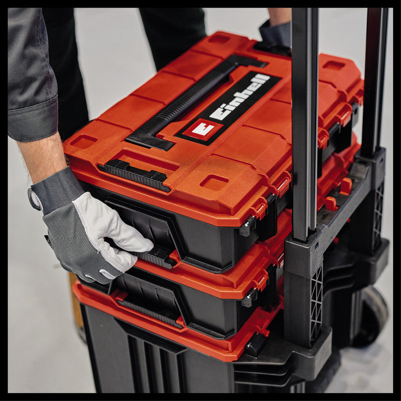 Kit de mallettes charge max. 120kg EINHELL E-Case Tower - 3 mallettes avec leurs accessoires