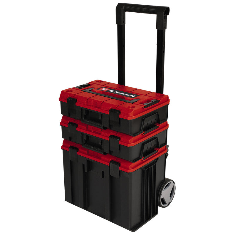 Kit de mallettes charge max. 120kg EINHELL E-Case Tower - 3 mallettes avec leurs accessoires