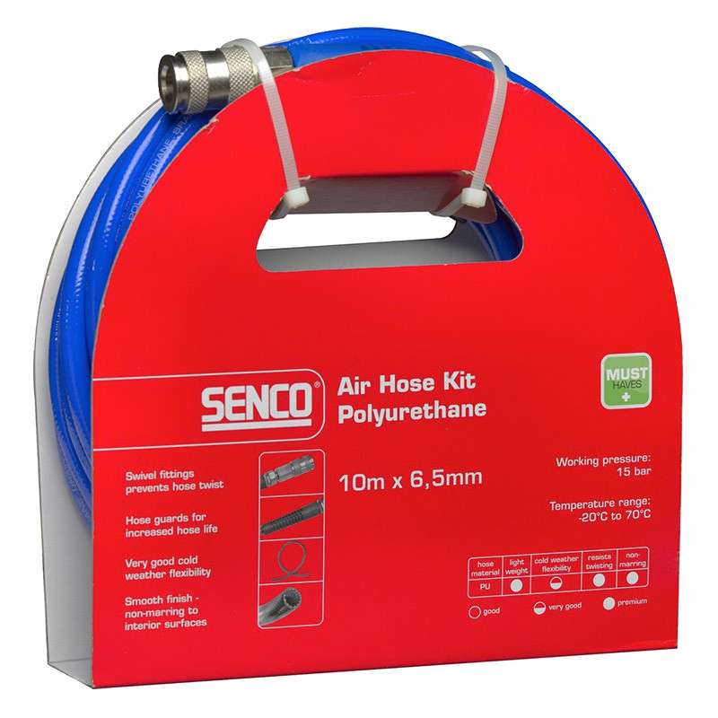 Kit tuyau 10 M avec raccords SENCO 4000660